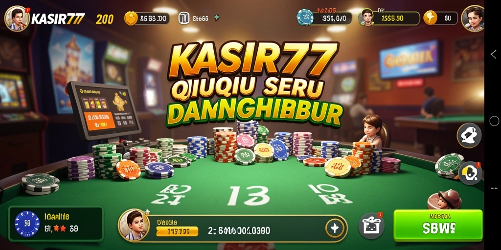 Screenshot gameplay KASIR777 yang menunjukkan aksi seru QiuQiu.