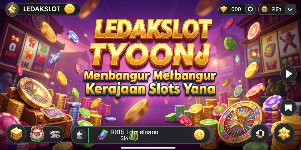 Tampilan gameplay menawan dari LEDAKSLOT yang penuh warna.