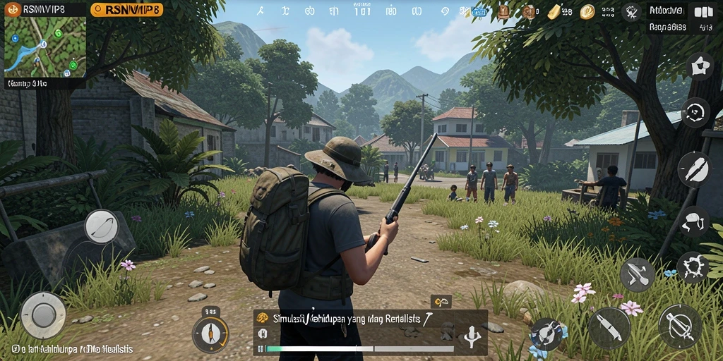 Tampilan gameplay RSNVIP8 yang mendalam dan menarik.
