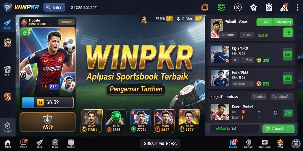 Tampilan gameplay <strong>WINPKR</strong> yang menarik dan interaktif saat taruhan olahraga.